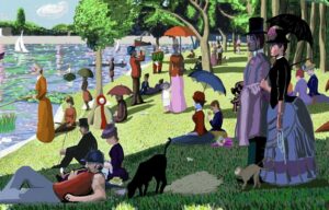 Georges Seurat painting